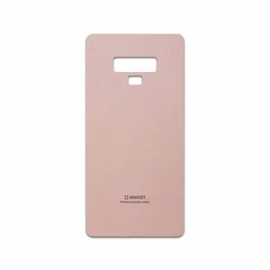 MAHOOT Rose Gold Leather Cover Sticker for Samsung Galaxy Note 9