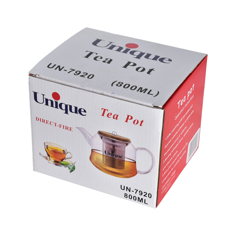 قوری یونیک کد 7920 گنجایش 0.8 لیتر