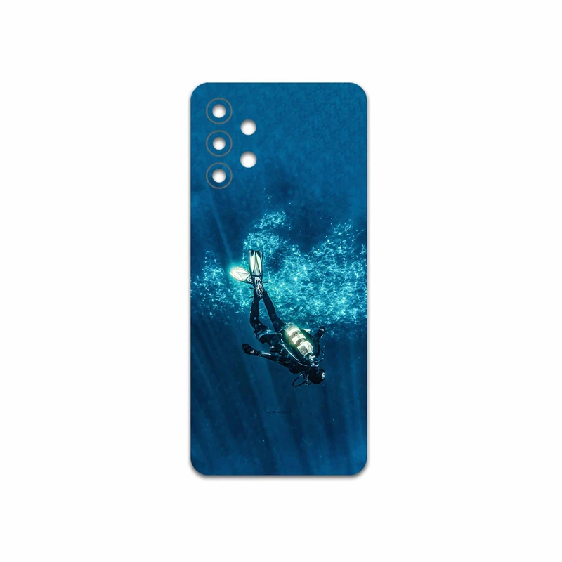 برچسب پوششی ماهوت مدل Scuba Diving مناسب برای گوشی موبایل سامسونگ Galaxy A32 4G
