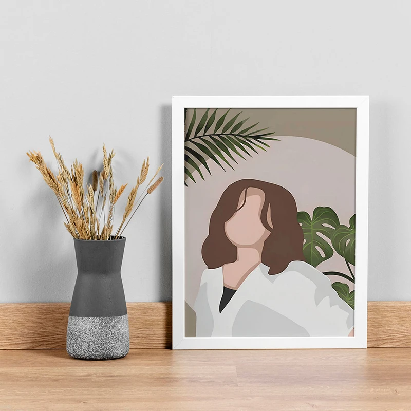 تابلو صبا طرح مدل مینیمال دخترانه کد M534w