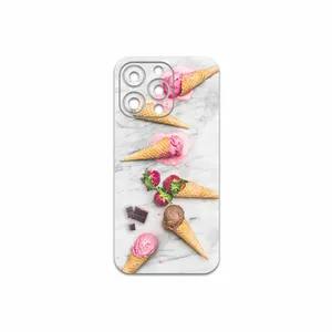 MAHOOT Funnel-ice-cream Cover Sticker for Apple iPhone 13 Pro Max