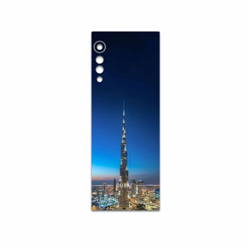 برچسب پوششی ماهوت مدل Dubai-City مناسب برای گوشی موبایل ال جی Velvet 5G