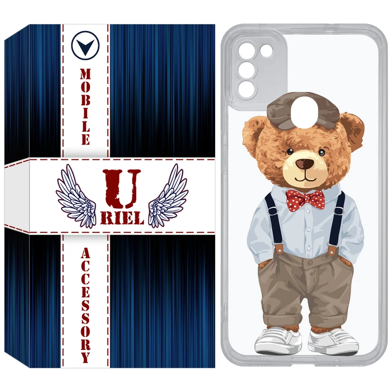 کاور یوریل مدل Clear کد 41 طرح تدی مناسب برای گوشی موبایل سامسونگ Galaxy A11 / M11