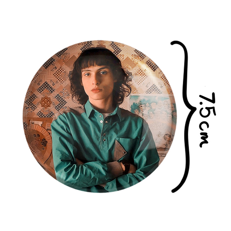 آینه جیبی خندالو مدل مایک سریال استرنجر تینگز Stranger Things  کد 19309