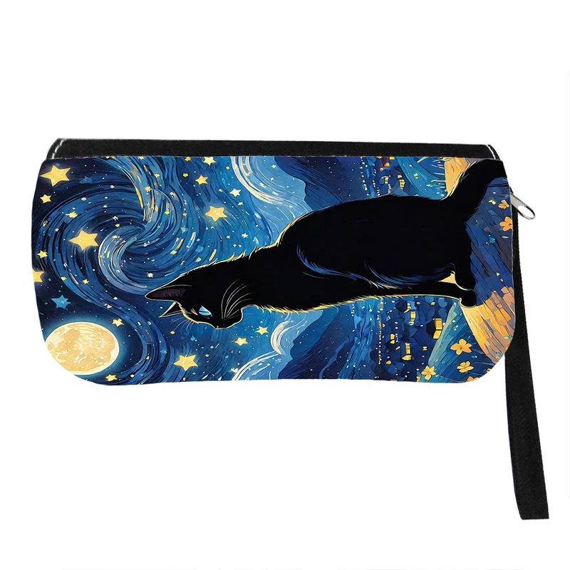 جامدادی پاد آفرین مدل فانتزی طرح کارتونی گربه کیوت کد p1326