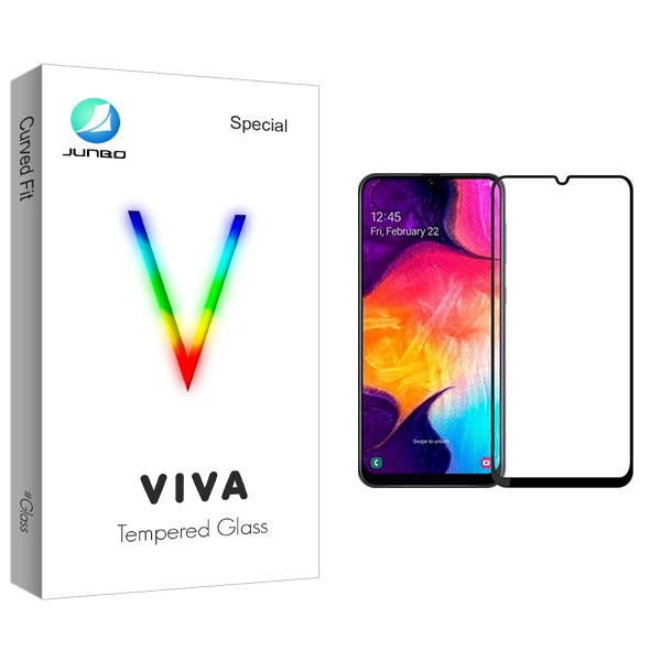 محافظ صفحه نمایش جانبو مدل Viva Glass مناسب برای گوشی موبایل سامسونگ Galaxy A20e