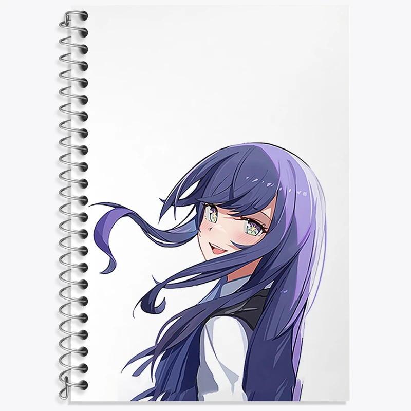 دفتر لغت 50 برگ خندالو طرح آکانه انیمه اوشی نو کو کد 31204