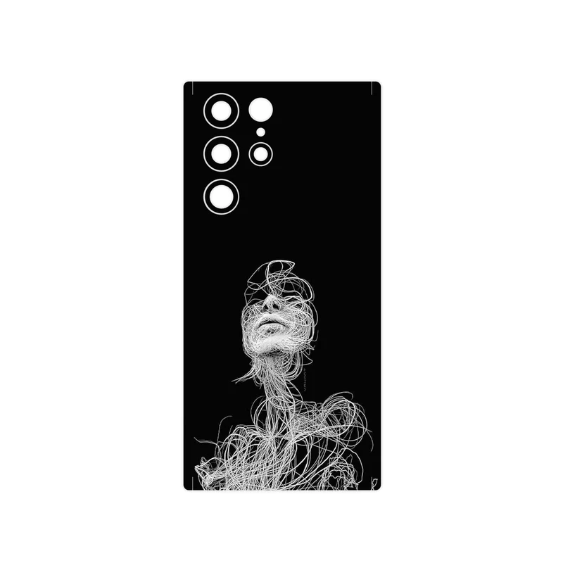 برچسب پوششی ماهوت مدل Strings Digital Art 2 مناسب برای گوشی موبایل سامسونگ Galaxy S22 Ultra 5G