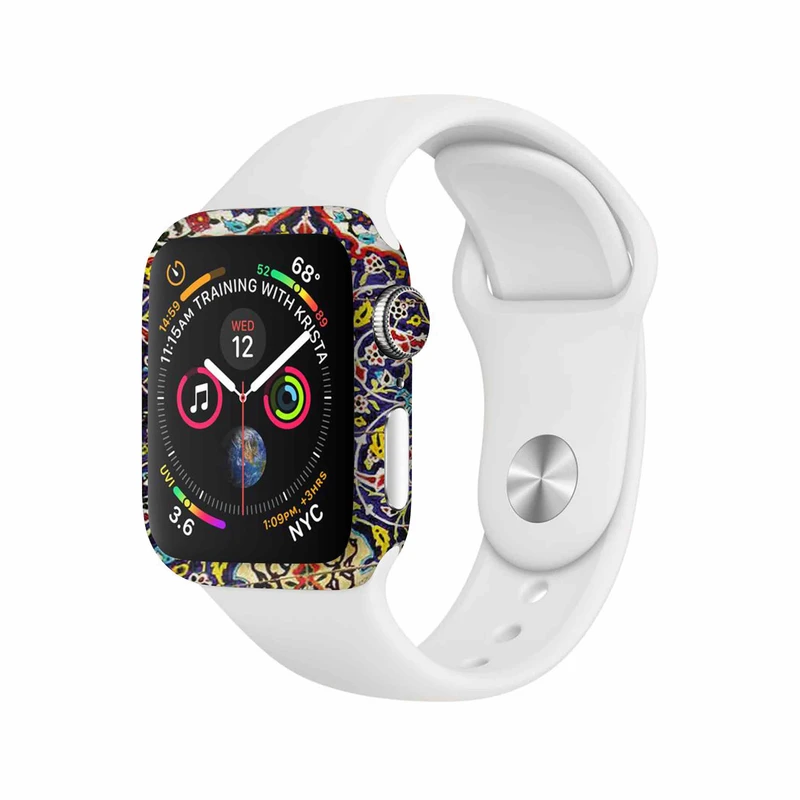 برچسب ماهوت طرح Iran_Tile6 مناسب برای اپل واچ Watch 4 44mm