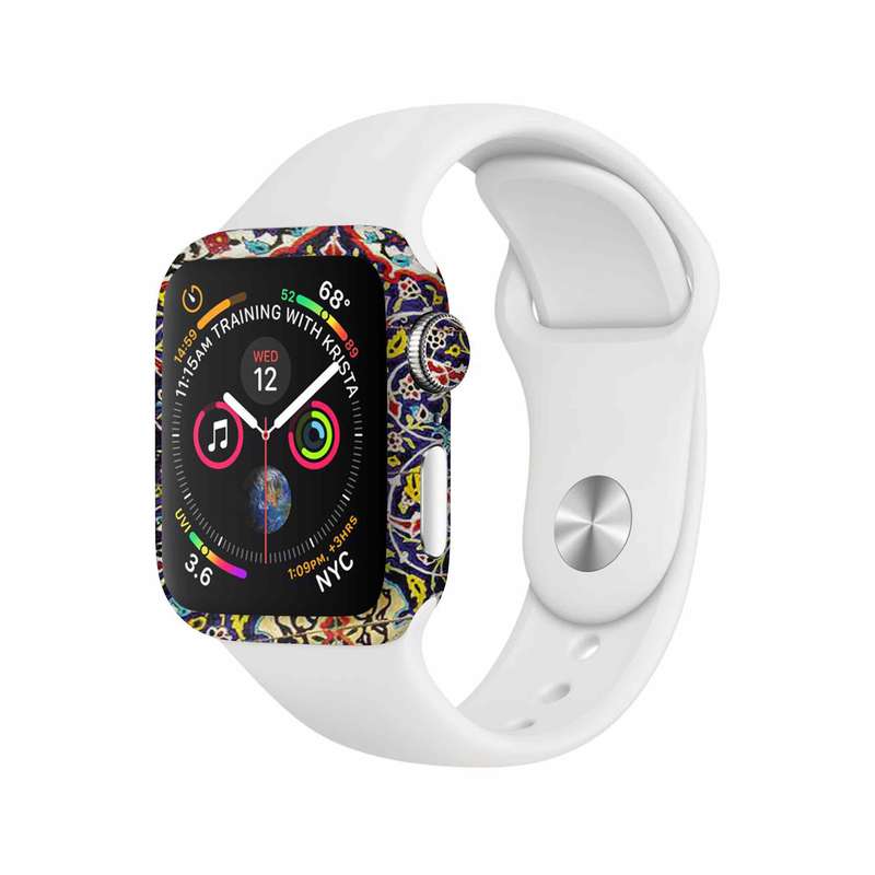 برچسب ماهوت طرح Iran_Tile6 مناسب برای اپل واچ Watch 4 40mm