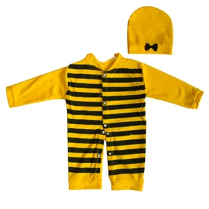 ست سرهمی و کلاه نوزادی G04201