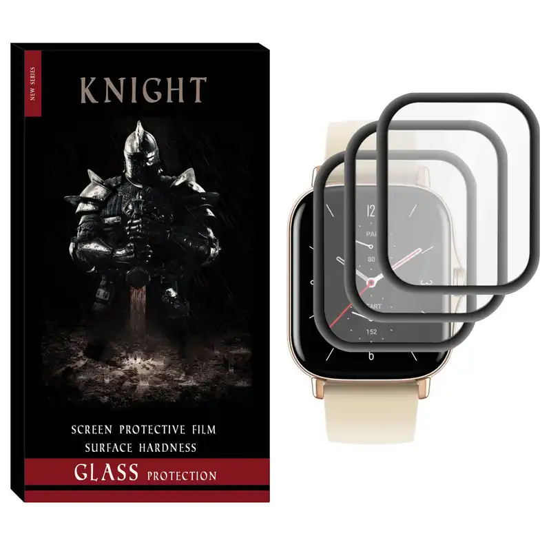 محافظ صفحه نمایش نانو نایت مدل NKT مناسب برای ساعت هوشمند امازفیت GTS 2e بسته سه عددی