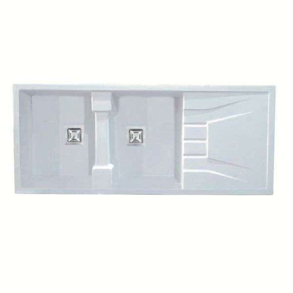 سینک ظرفشویی گرانیت مدل توکار دولگنه 700