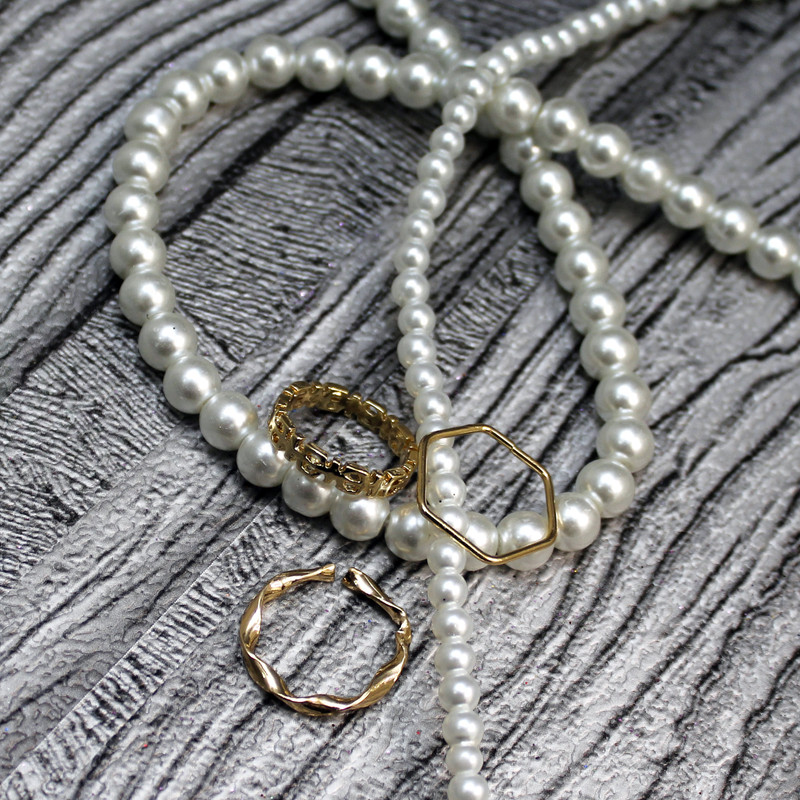 بند انگشتی زنانه کد RKH_1349 مجموعه 3 عددی