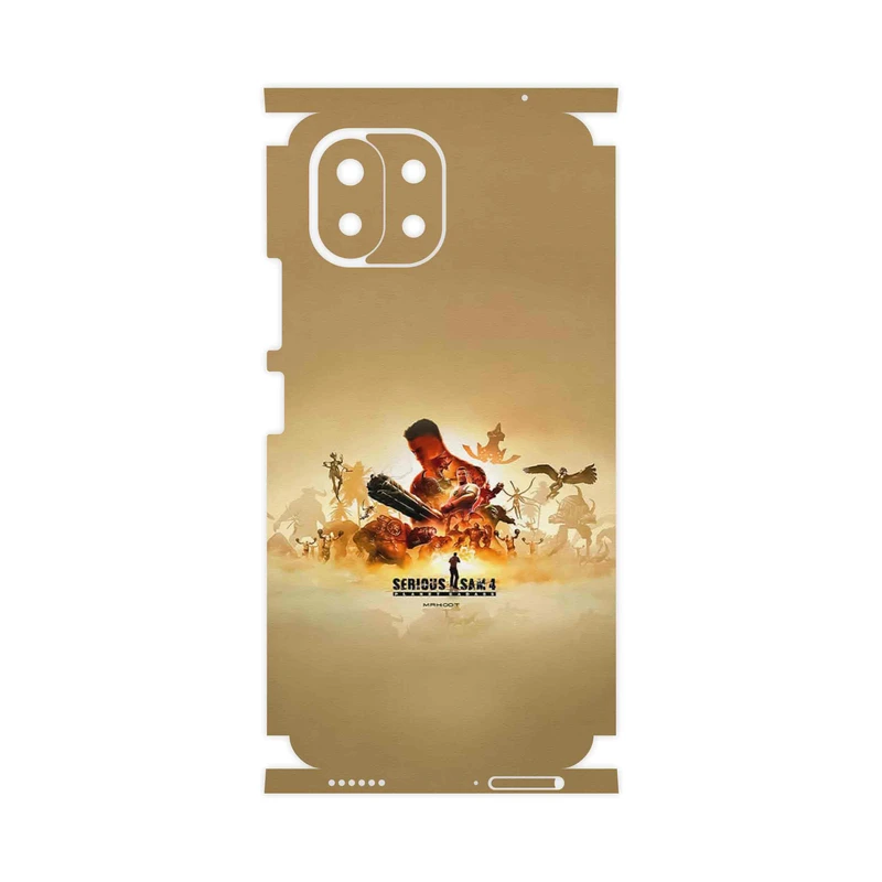 برچسب پوششی ماهوت مدل Serious Sam Game Series-FullSkin مناسب برای گوشی موبایل شیائومی 11 Lite 5G NE