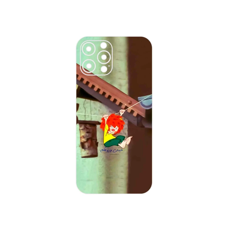 برچسب پوششی ماهوت مدل Meister Eder und sein Pumuckl مناسب برای گوشی موبایل اپل iPhone 12 Pro Max