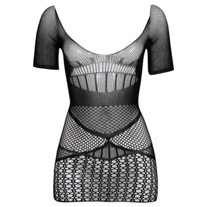 لباس خواب زنانه ماییلدا مدل فانتزی کد 4271-81009 رنگ مشکی