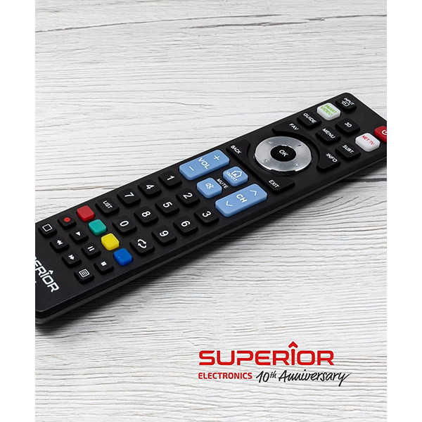 ریموت کنترل تلویزیون سوپراور الکترونیک مدل SUPTRB019