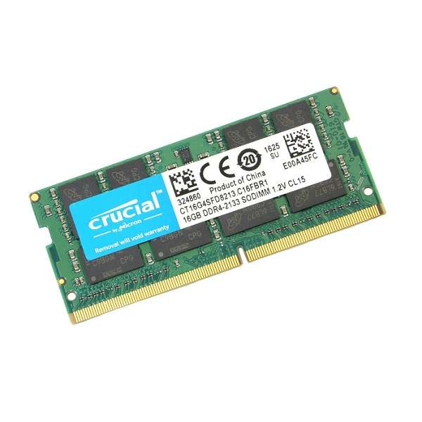 رم لپ تاپ DDR4 تک کاناله 2133 مگاهرتز CL15 کروشیال مدل PC4-17000 ظرفیت 16 گیگابایت
