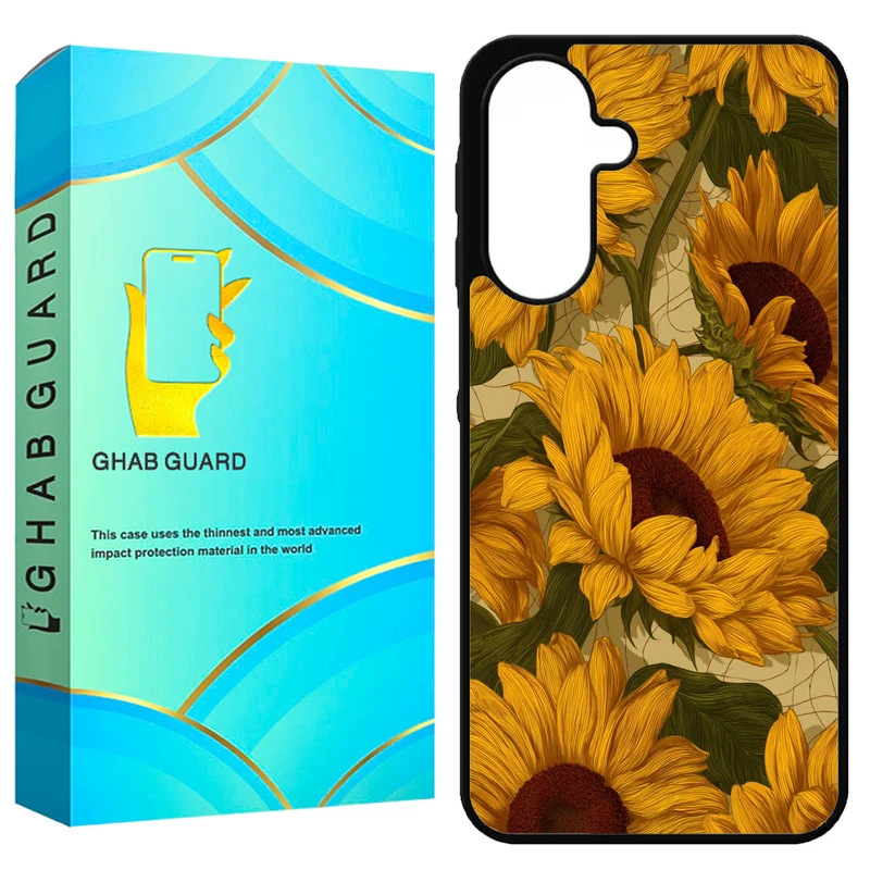 کاور قاب گارد طرح آفتابگردان مدل GA26 مناسب برای گوشی موبایل سامسونگ Galaxy A26 5G / Galaxy A17 5G