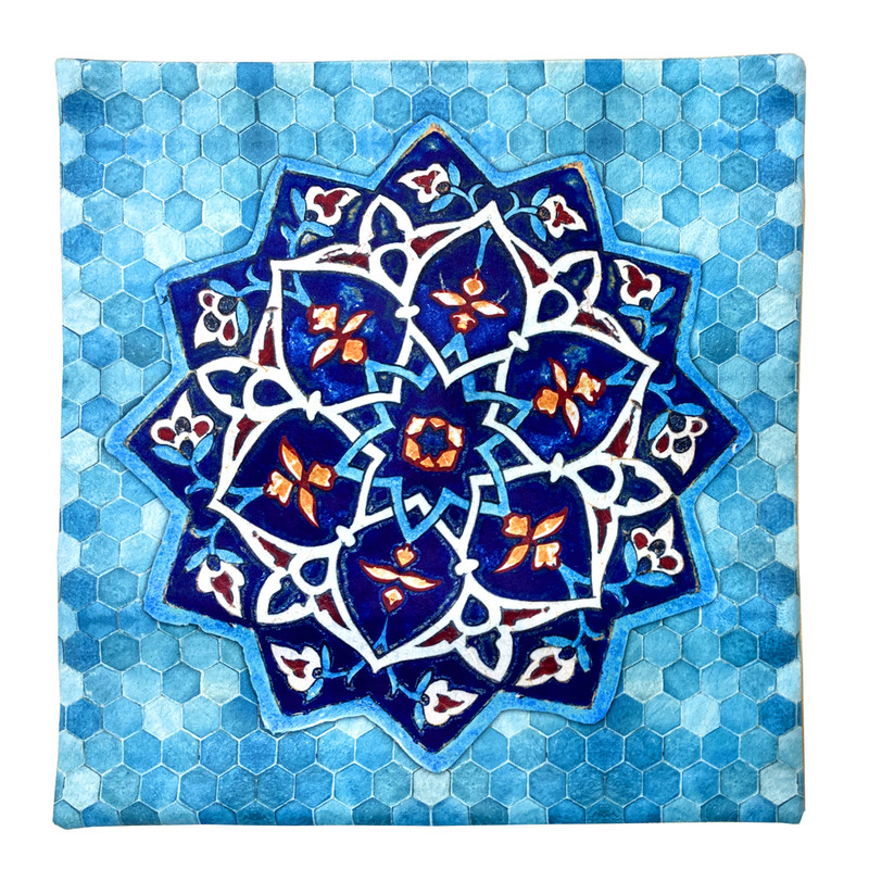 کاور کوسن طرح کاشی کد 111