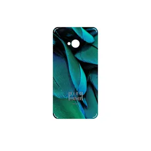 MAHOOT Green Feather Cover Sticker for HTC One