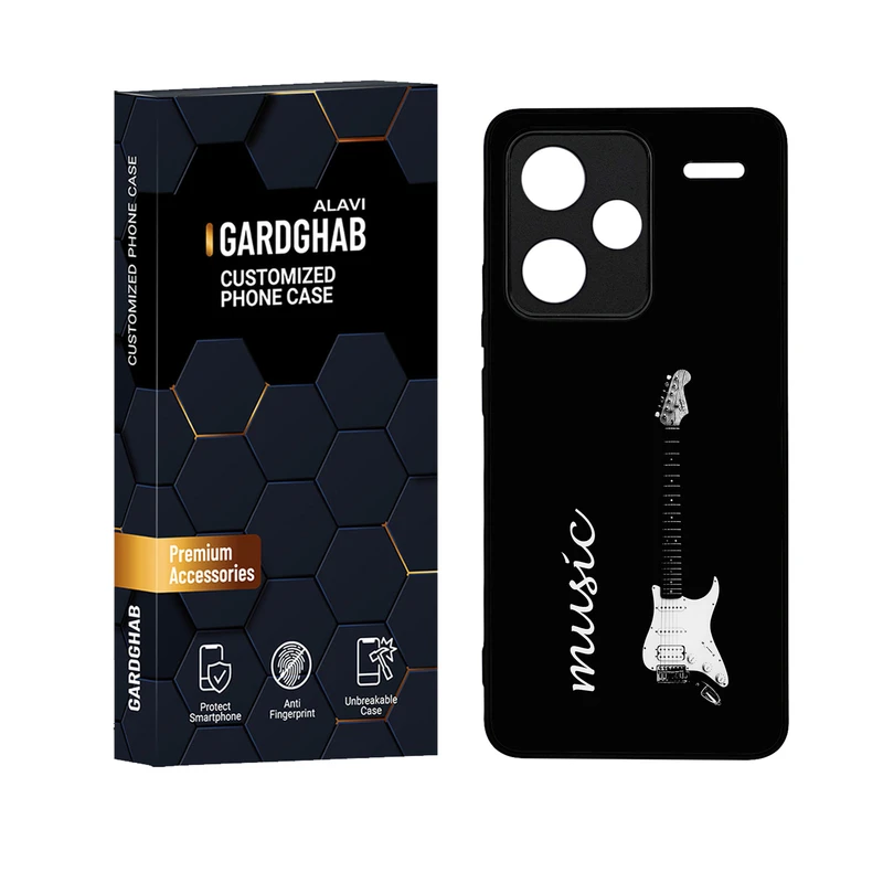 کاور گارد قاب علوی مدل دور ژله ای مناسب برای گوشی موبایل شیائومی Redmi Note 13 Pro Plus 5G