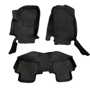 کفپوش پنج بعدی خودرو مدل چرم کد S مناسب برای کیا سلتوس