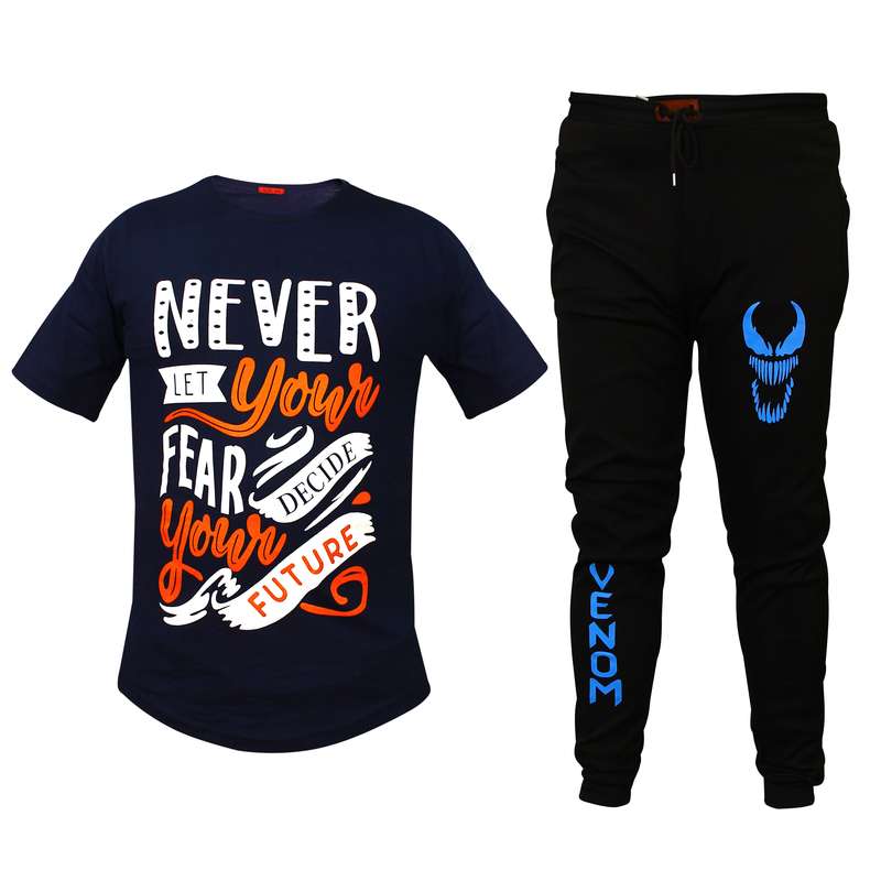 ست تی شرت و شلوار مردانه مدل A-VE7