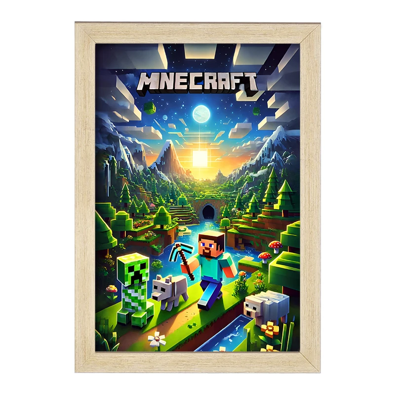 تابلو خندالو مدل ماینکرافت (Minecraft) کد F12061