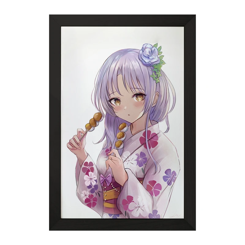 تابلو خندالو مدل کاناده انیمه آنجل بیتس کد 31913