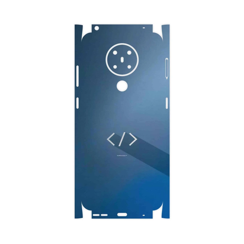 برچسب پوششی ماهوت مدل Minimal Coding icon-FullSkin مناسب برای گوشی موبایل نوکیا 5.3