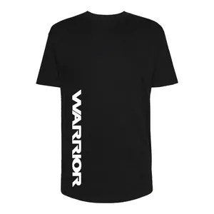 تی شرت لانگ آستین کوتاه
 زنانه مدل جنگجو کد P022 رنگ مشکی