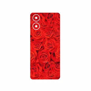 MAHOOT Red_Flower Cover Sticker for Motorola Moto G04