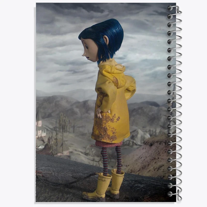 دفتر نقاشی 50 برگ خندالو مدل کورالاین Coraline کد 20766