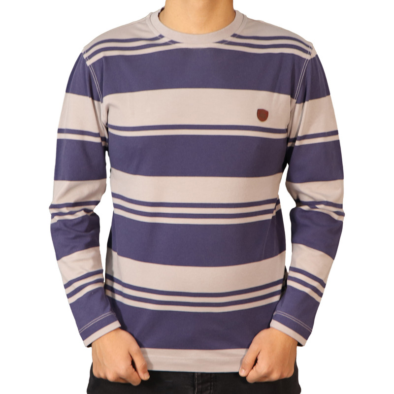 تی شرت آستین بلند مردانه مدل یقه گرد سنگشور کد 36800