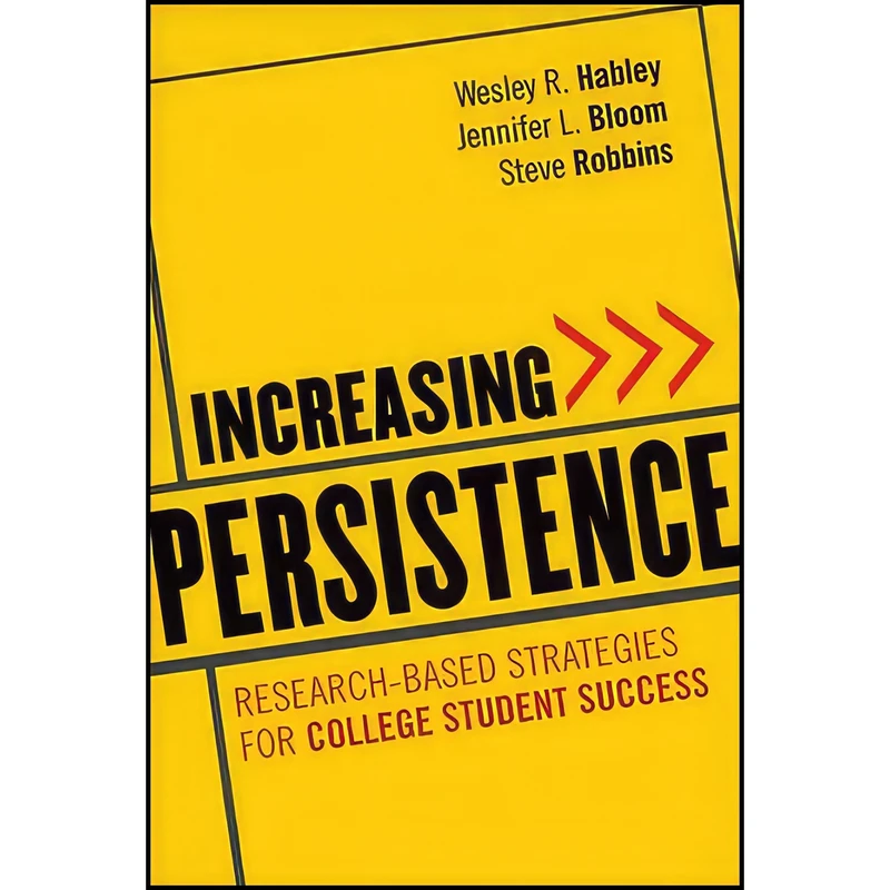 کتاب Increasing Persistence اثر جمعی از نویسندگان انتشارات Jossey-Bass