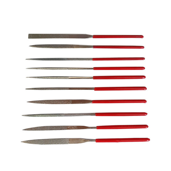 مجموعه 10 عددی سوهان زرگری دیاموند فیلز مدل AR-D10