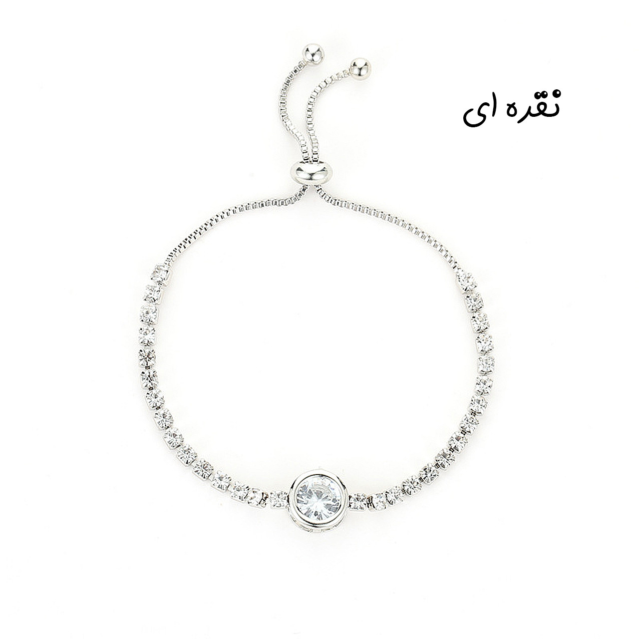 دستبند زنانه مدل نگین کد 00723