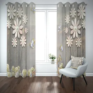 پرده مدل b2554 سایز 140×280 سانتی متر