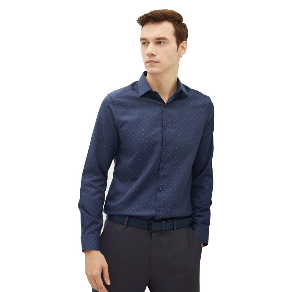 پیراهن آستین بلند مردانه ال سی وایکیکی مدل W16676Z8 -  - 1