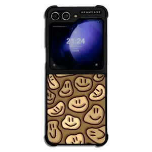 AKAM AMCWSGZFLIP5-HAPPY FACE1 Cover For Samsung Galaxy Z Flip 5