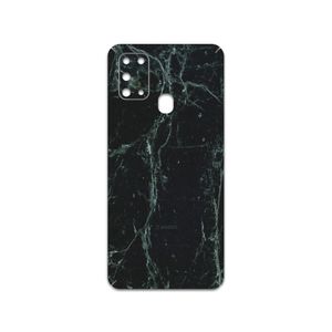 نقد و بررسی برچسب پوششی ماهوت مدل Graphite-Green-Marble مناسب برای گوشی موبایل سامسونگ Galaxy M31 توسط خریداران