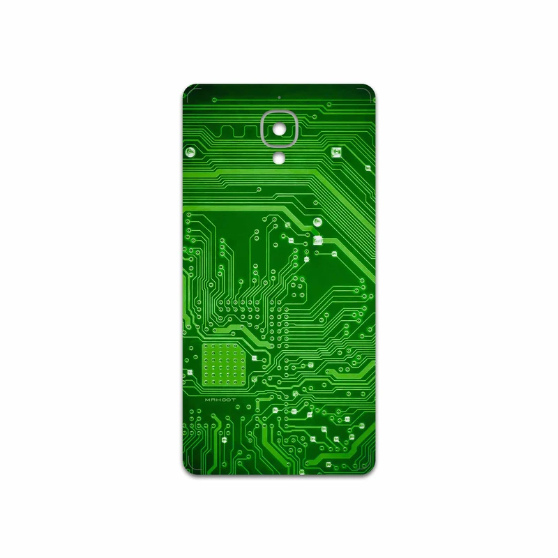 برچسب پوششی ماهوت مدل Green Printed Circuit Board مناسب برای گوشی موبایل وان پلاس 3