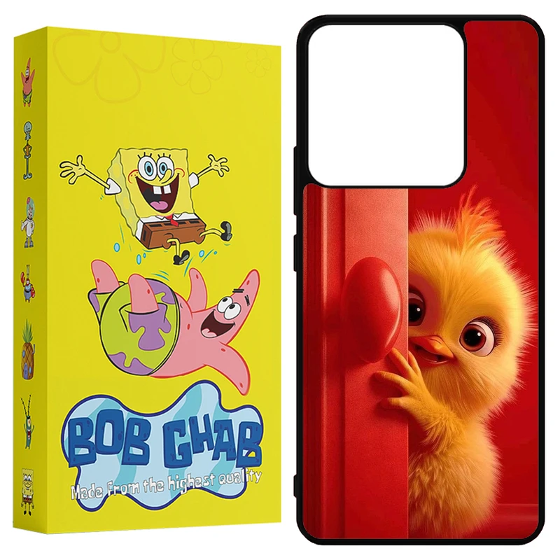 کاور باب قاب طرح جوجه مدل BN144 مناسب برای گوشی موبایل شیائومی Redmi Note 14 4G