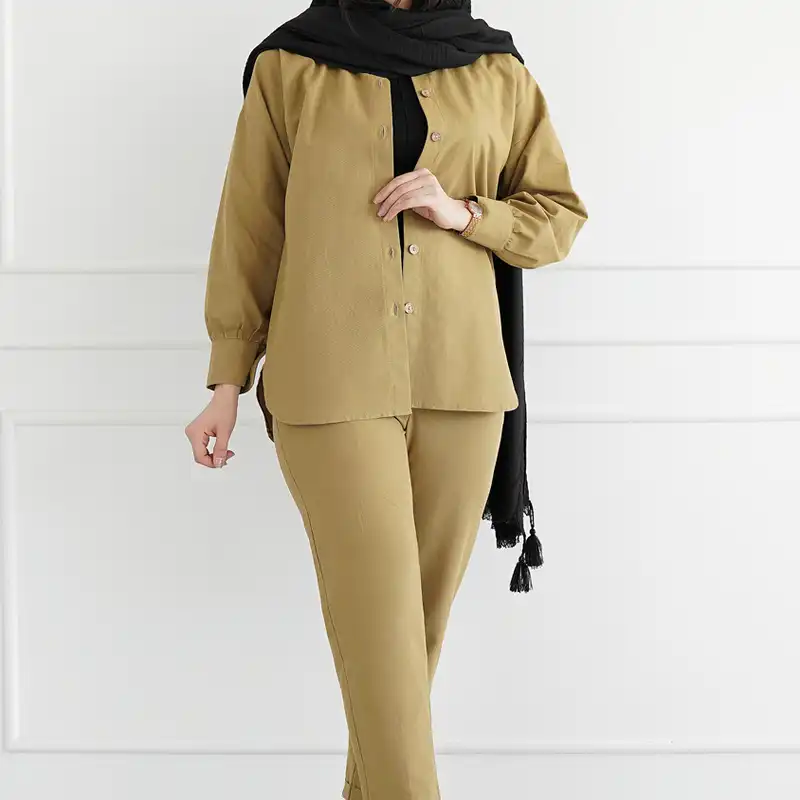 ست شومیز و شلوار زنانه السانا مدل 179578