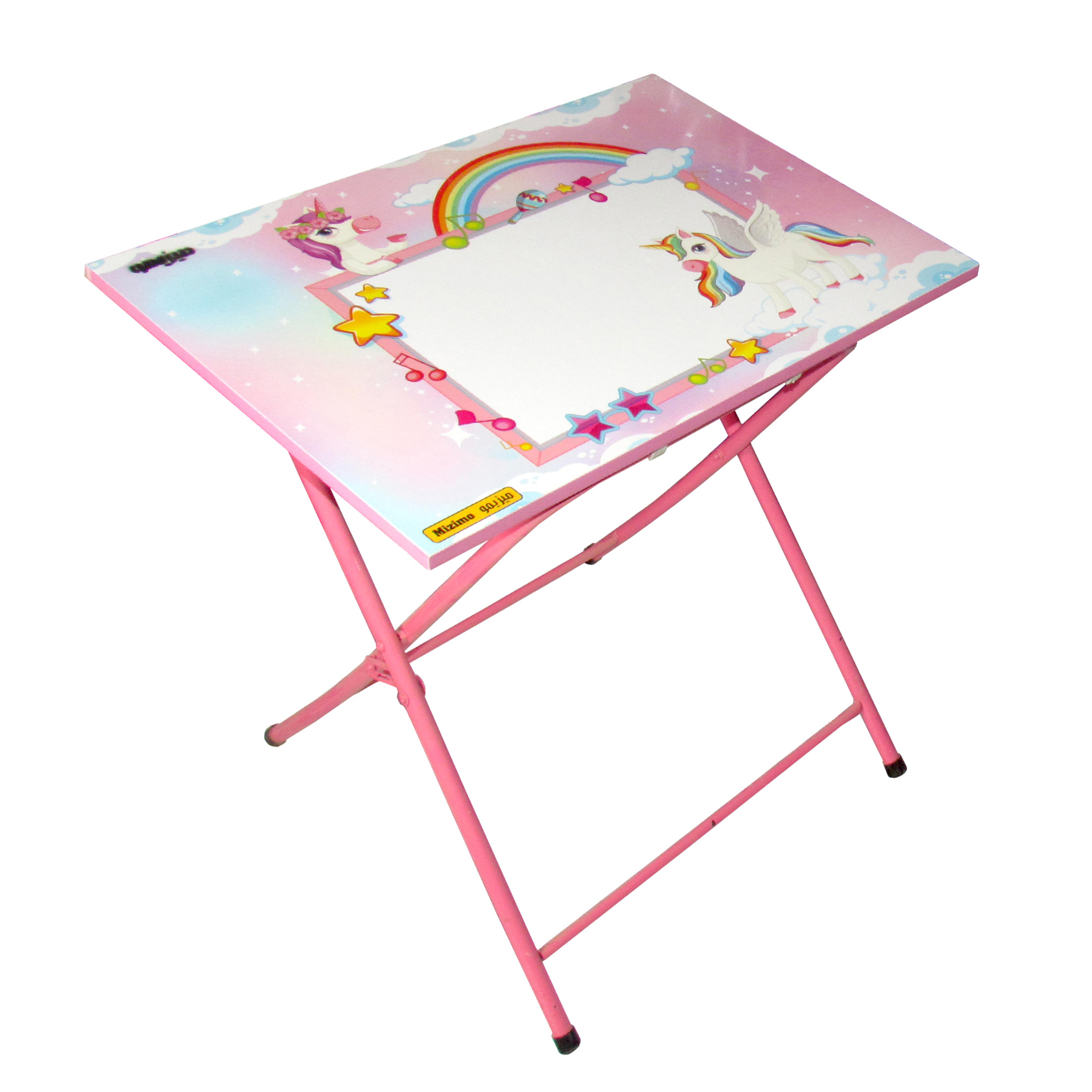 میز تحریر کودک میزیمو مدل اسب تک شاخ کد 1462 میز تحریر کودک میزیمو مدل اسب تک شاخ کد 1462