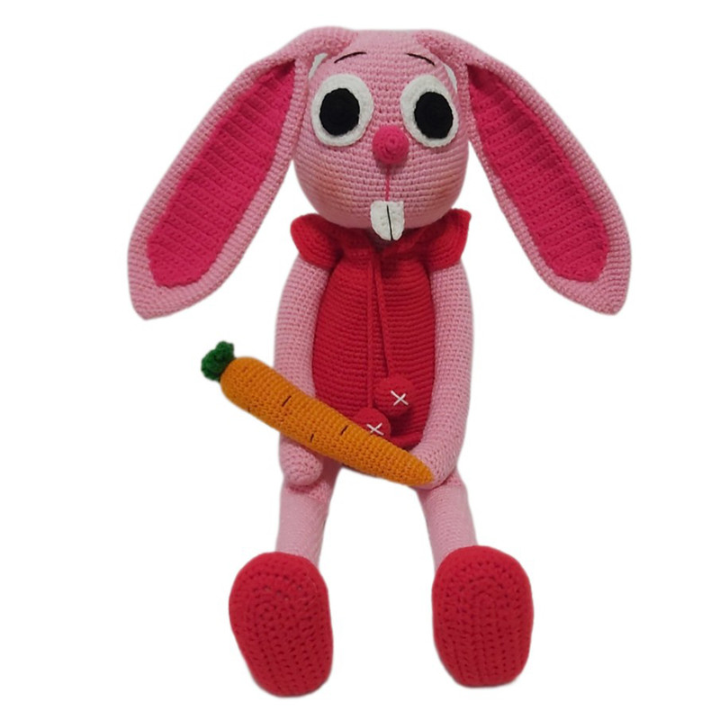 عروسک بافتنی مدل خرگوش گوش دراز طرح bunny