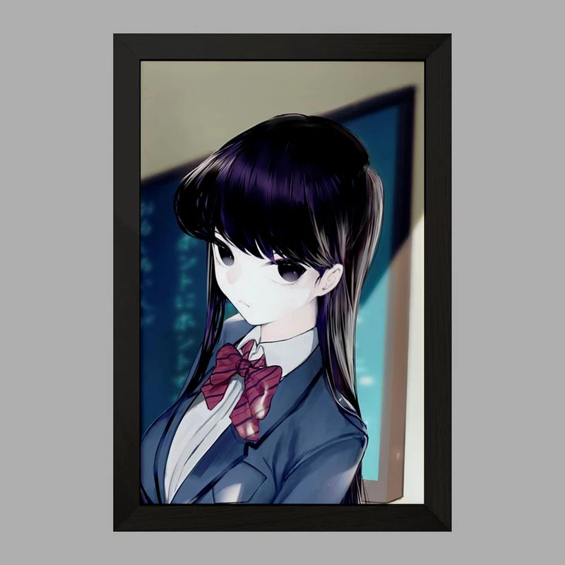 تابلو خندالو مدل انیمه کومی سان  کد 16096