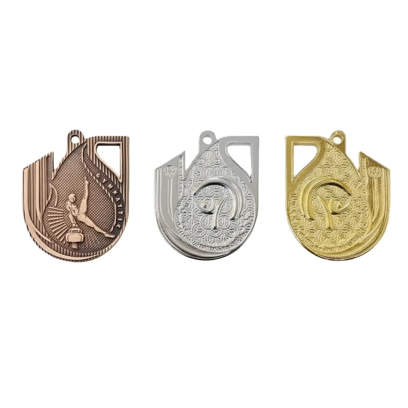مدال قهرمانی مدل ژیمناستیک 02 بسته 3 عددی